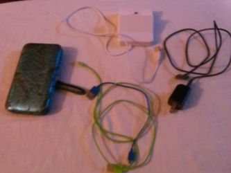 Phone chargers and case