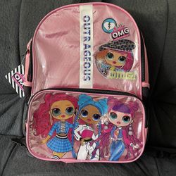 Lol Surprise Girls Backpack