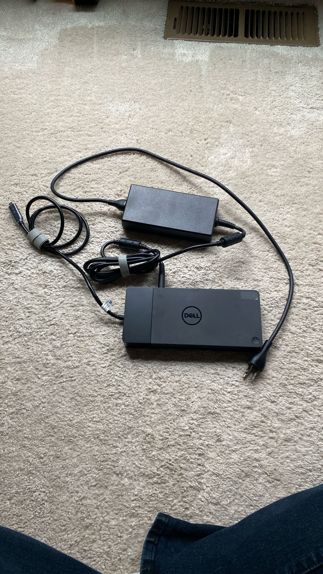 USB-C Laptop Docking Station + Power Supply