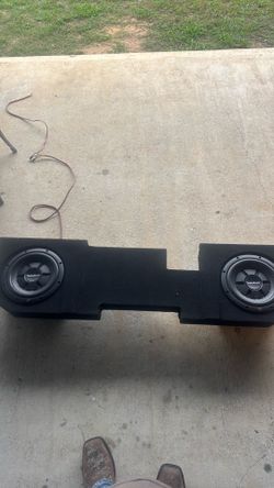 10” shallow Rockford fosgate subs