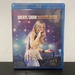 Sheryl Crow Miles From Memphis Live At Pantages Theater Blu Ray NEW SEALED 2010