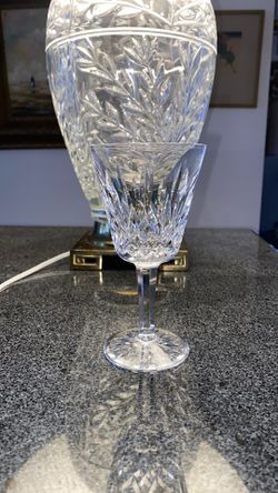 Waterford Lismore water goblet