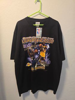 Los Angeles Lakers Shaq Kobe Bryant Lakertime 2000 Shirt Size XL