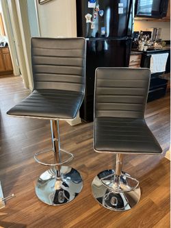 Barstools, Black.