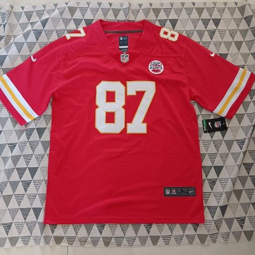 Nike NFL Kc Chiefs Travis Kelce Red #87 Jersey
