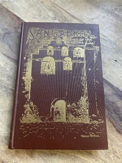 1927 San Gabriel Mission Beginnings of Los Angeles Zephyrin Engelhardt 1st Ed HC