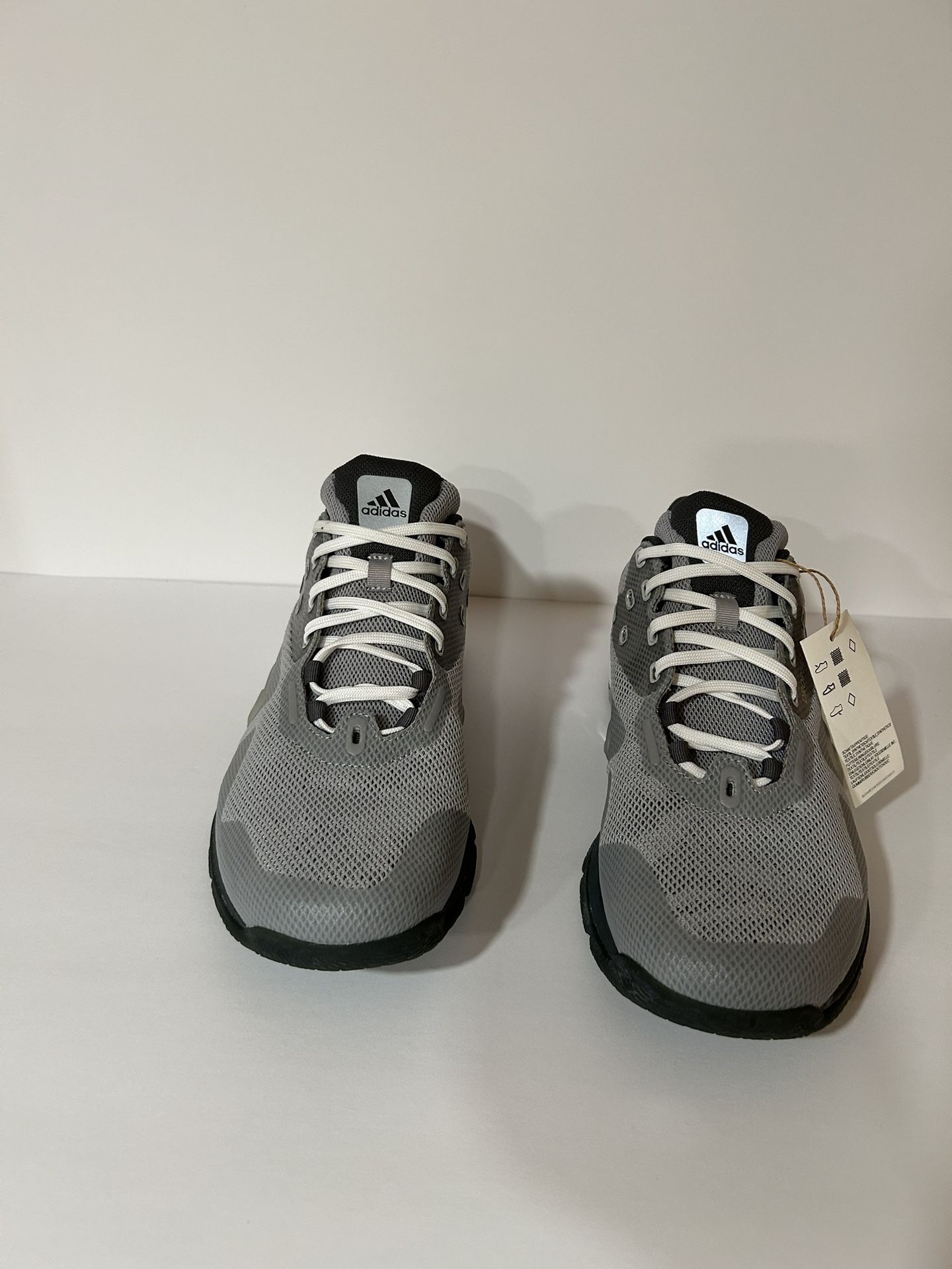 Adidas Dropset Workout Shoes, 11 1/2, Grey/white