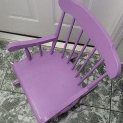 Pottery Barn Kids Rocking Chair Color Purple 