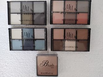 Multicolored Eyeshadow Pallettes & Blush