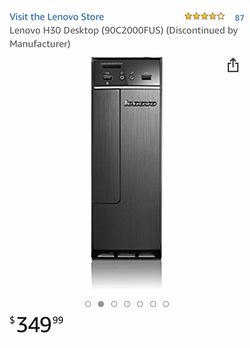 Lenovo H30 desktop computer only $100