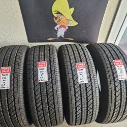 255/65/17 Goodyear Tires (4)