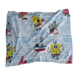 Nickelodeon Sponge Bob Pillow Case Pre-owned Good Condition 