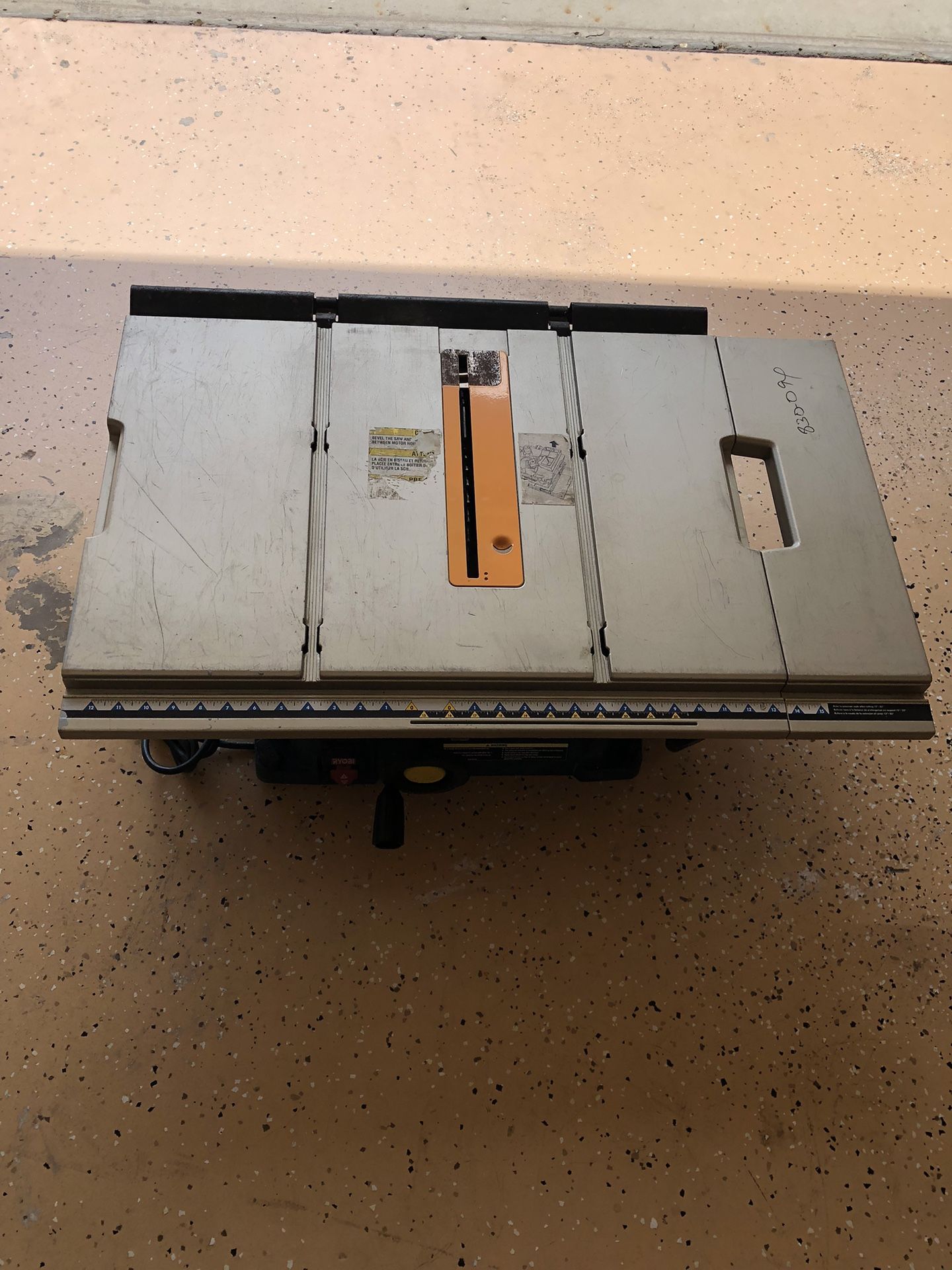 Ryobi RTS20 10” Table Saw