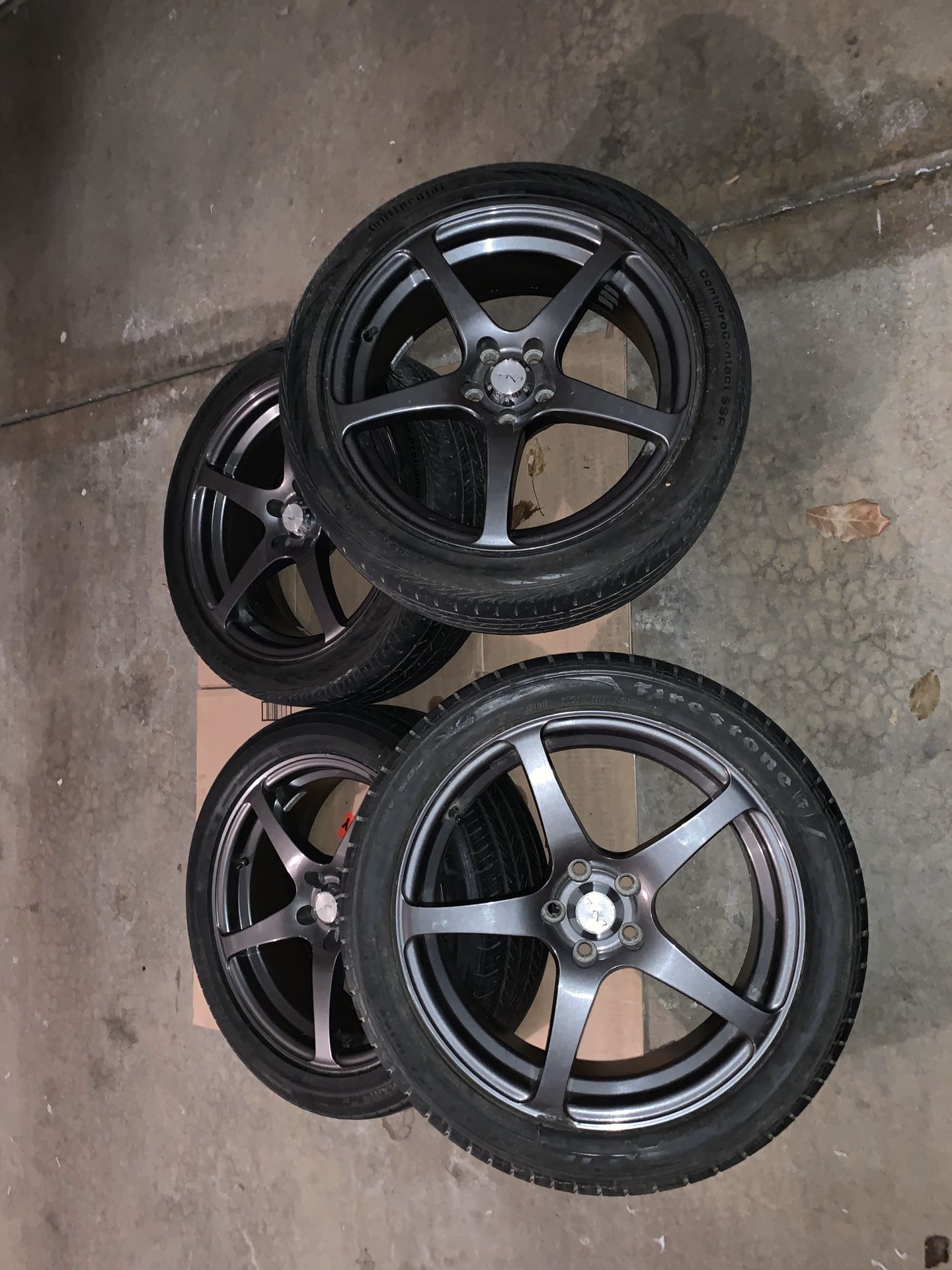 225/45R/17 Wheels And Tires Rims Toyota Scion 5x100