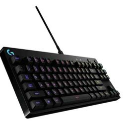 Logitech Pro Mechanical Gaming Keyboard for PC NEW IN BOX NEVER OPEN 

Dimention: 2.1" H x 15.8" W x 6.3"D
Illuminated, RGB Lighting , Anti-ghosting k
