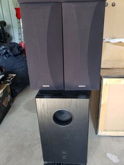 ONKYO 4pc SPEAKERS