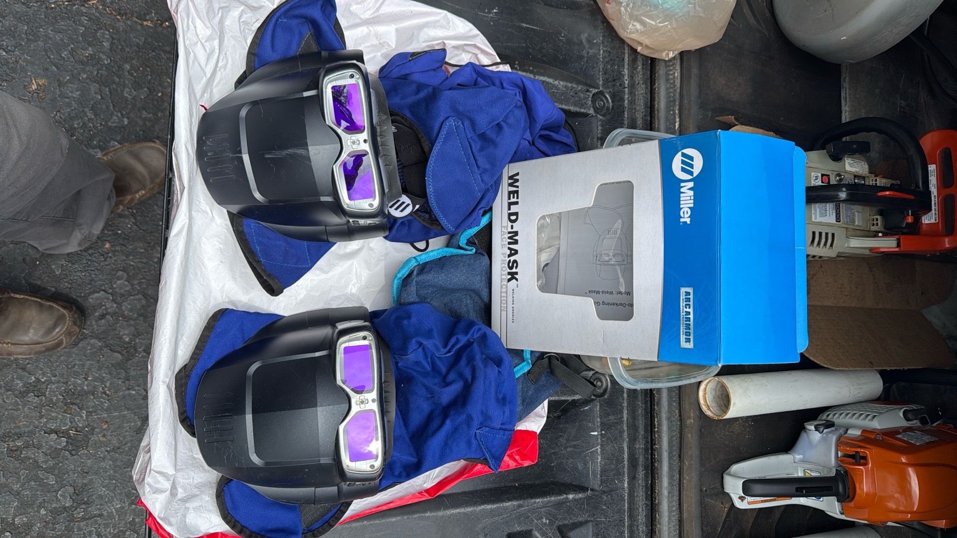 Miller welding mask