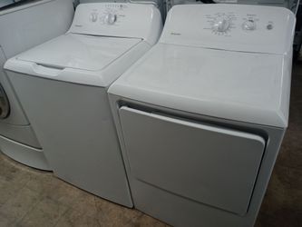 Hotpoint top load washer and dryer set -  Free delivery
