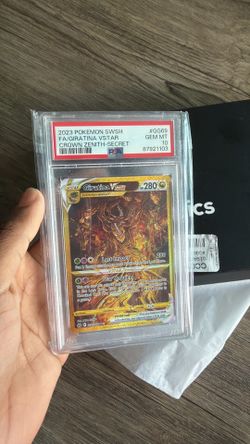 Giratina VSTAR 2023 Pokemon Crown Zenith Galarian Gallery Secret Rare #GG69 PSA Authenticated 10 Card