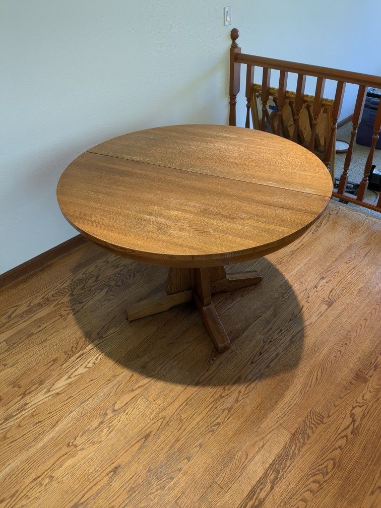 Solid Oak Dining Table