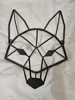 3D Fox Head Wall Art