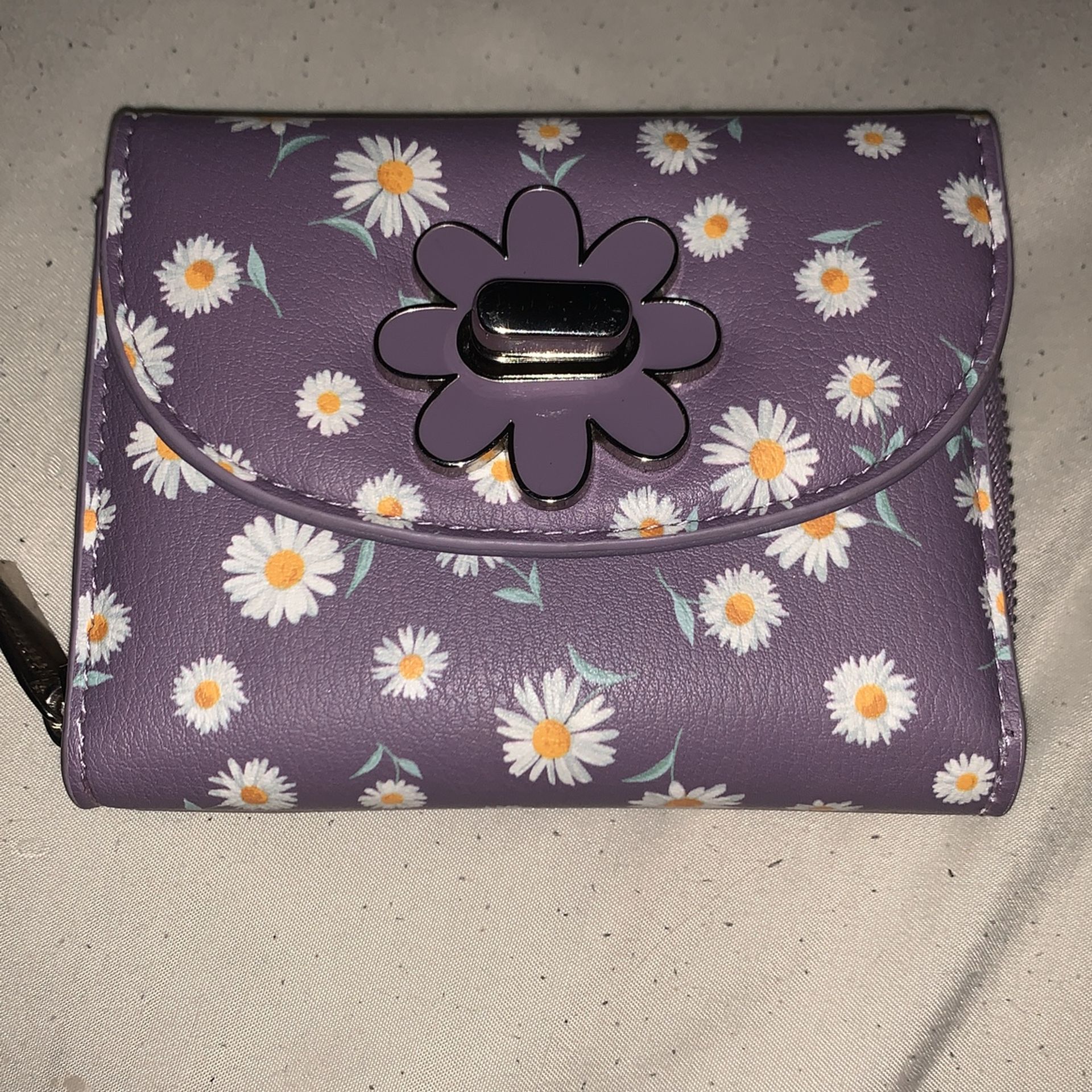 Purple Sunflower Wallet