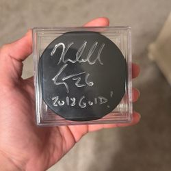 Kendall Coin Signed Puck Just One Usa Women’s Championship