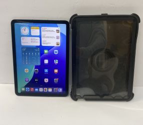 Apple iPad Air 5th Gen 256gb 10.9” Unlocked! Wi-Fi & Cellular - Space Gray Like New With Case