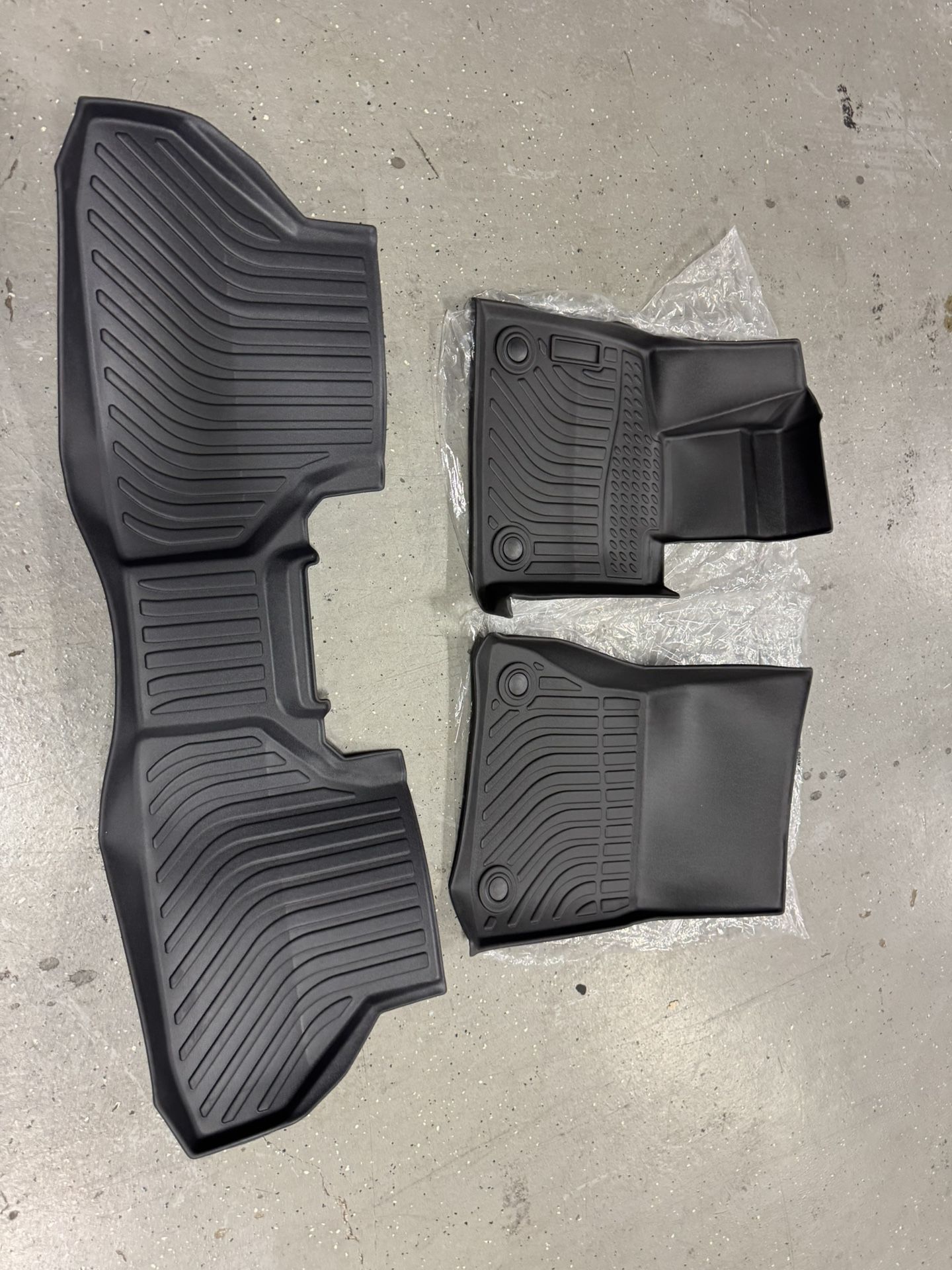 2014-2018 X5 Floor Mats Compatible with BMW X5 All Models - Custom Liners Fit Front & 2nd Row Set - All Weather Heavy Duty Non Slip TPE Floor Liners A