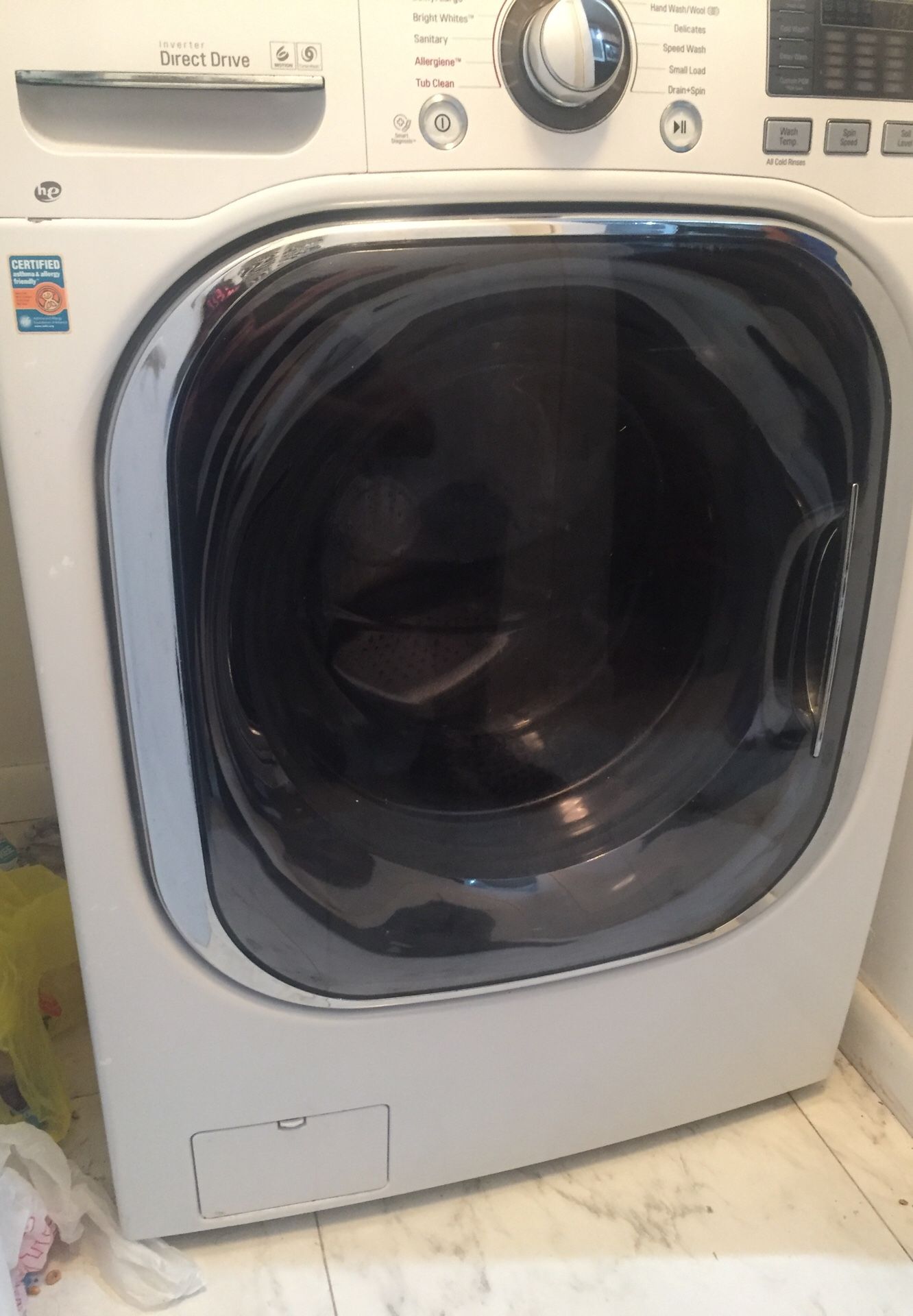 LG washer/dryer