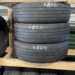 LT 245/75/17 -3 Tires