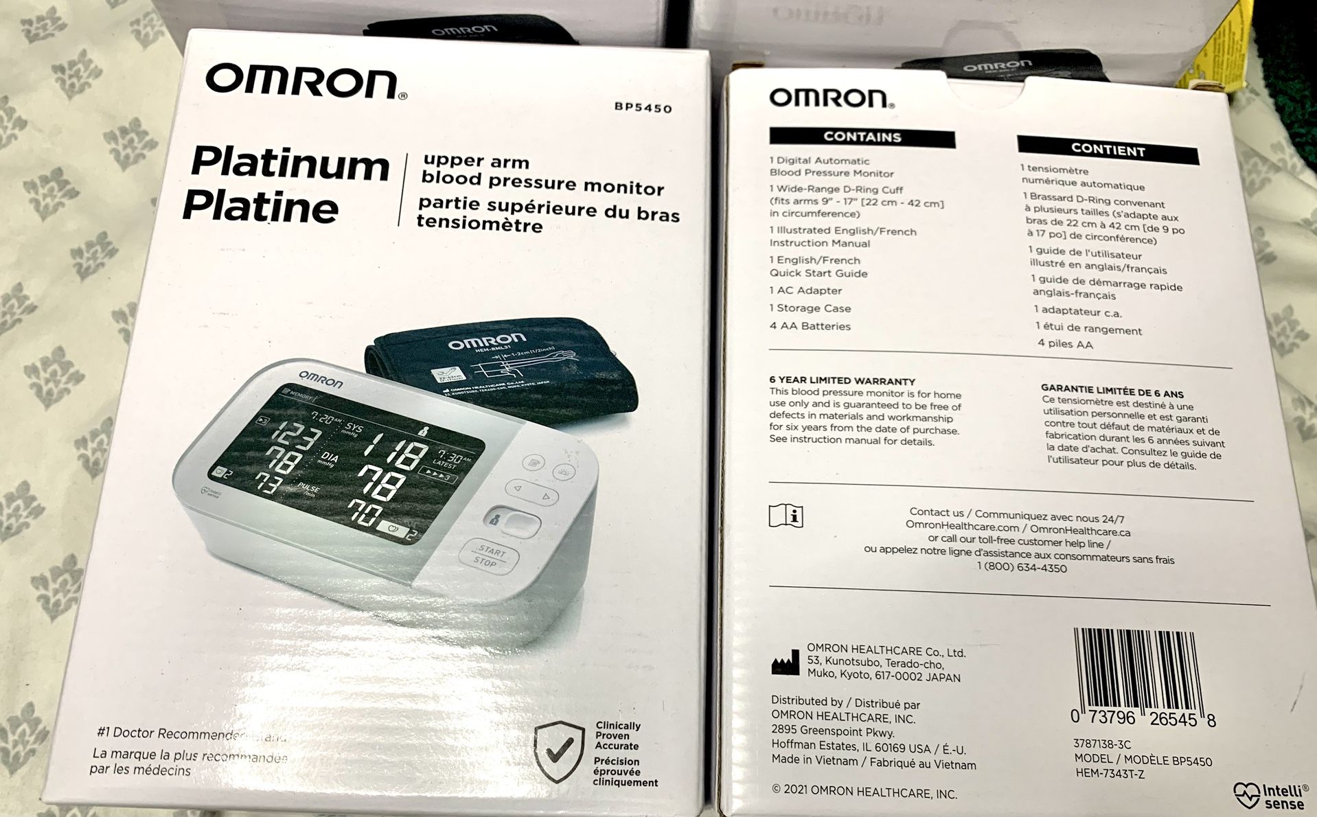 OMRON Platinum Platine