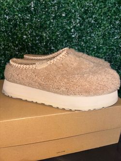 UGG Tasman II cream slippers