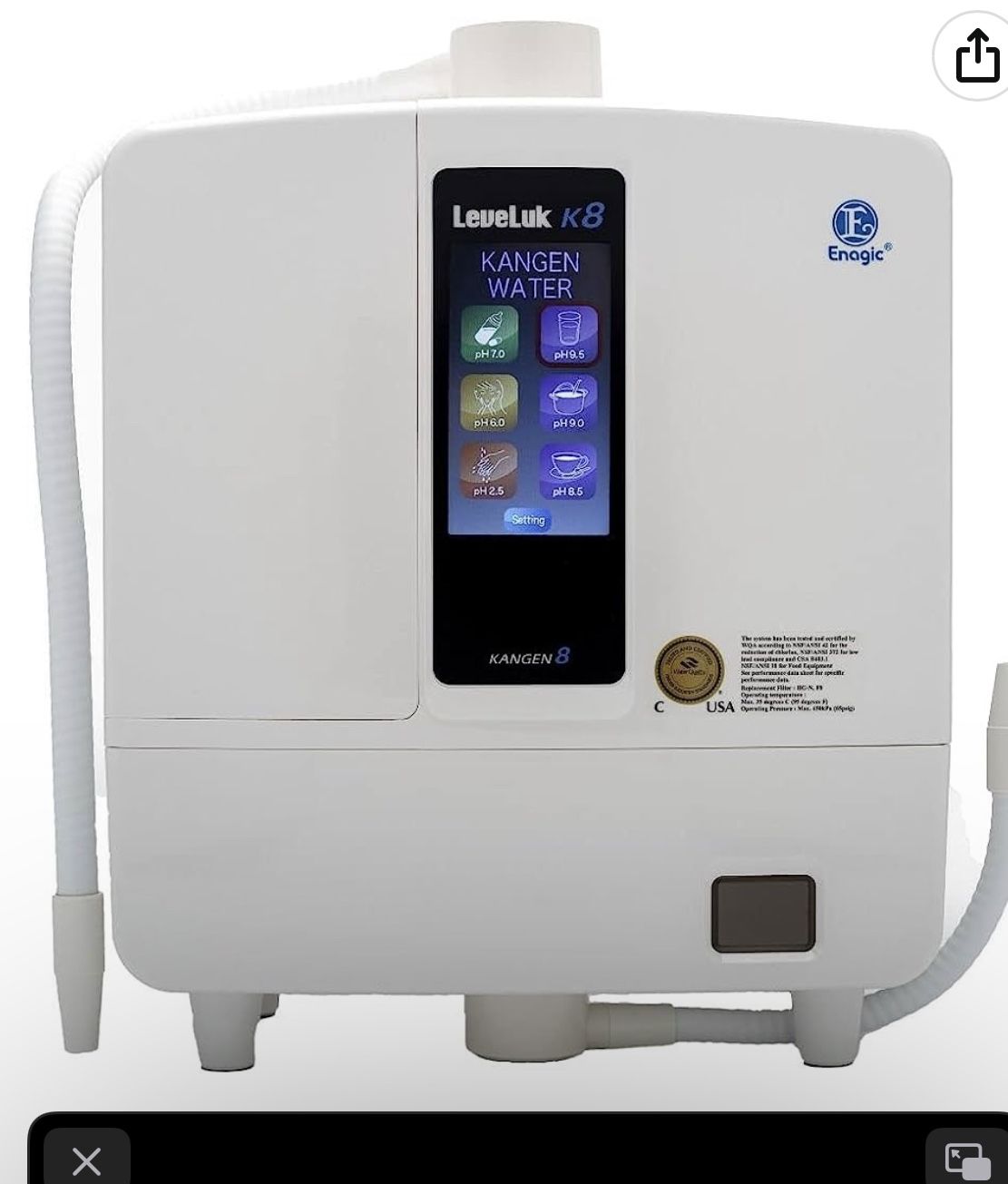 K8 Water Filter Machine