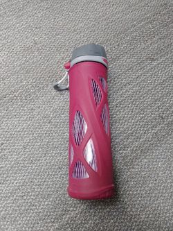 Sports Water Bottle with Silicone Sleeve