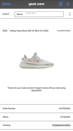 2023 Adidas Yeezy Boost 350 V2 'Blue Tint' 2023