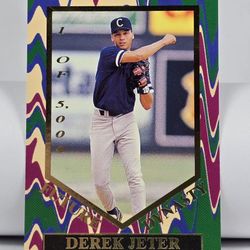 MINT Derek Jeter 1995 Signature Rookies Future Dynasty FD3 RC Card - Amazing Condition!