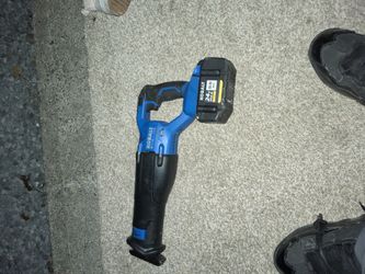 24v max Kobalt brushless sawzall/ with 24v max 8.0ah ultimate output