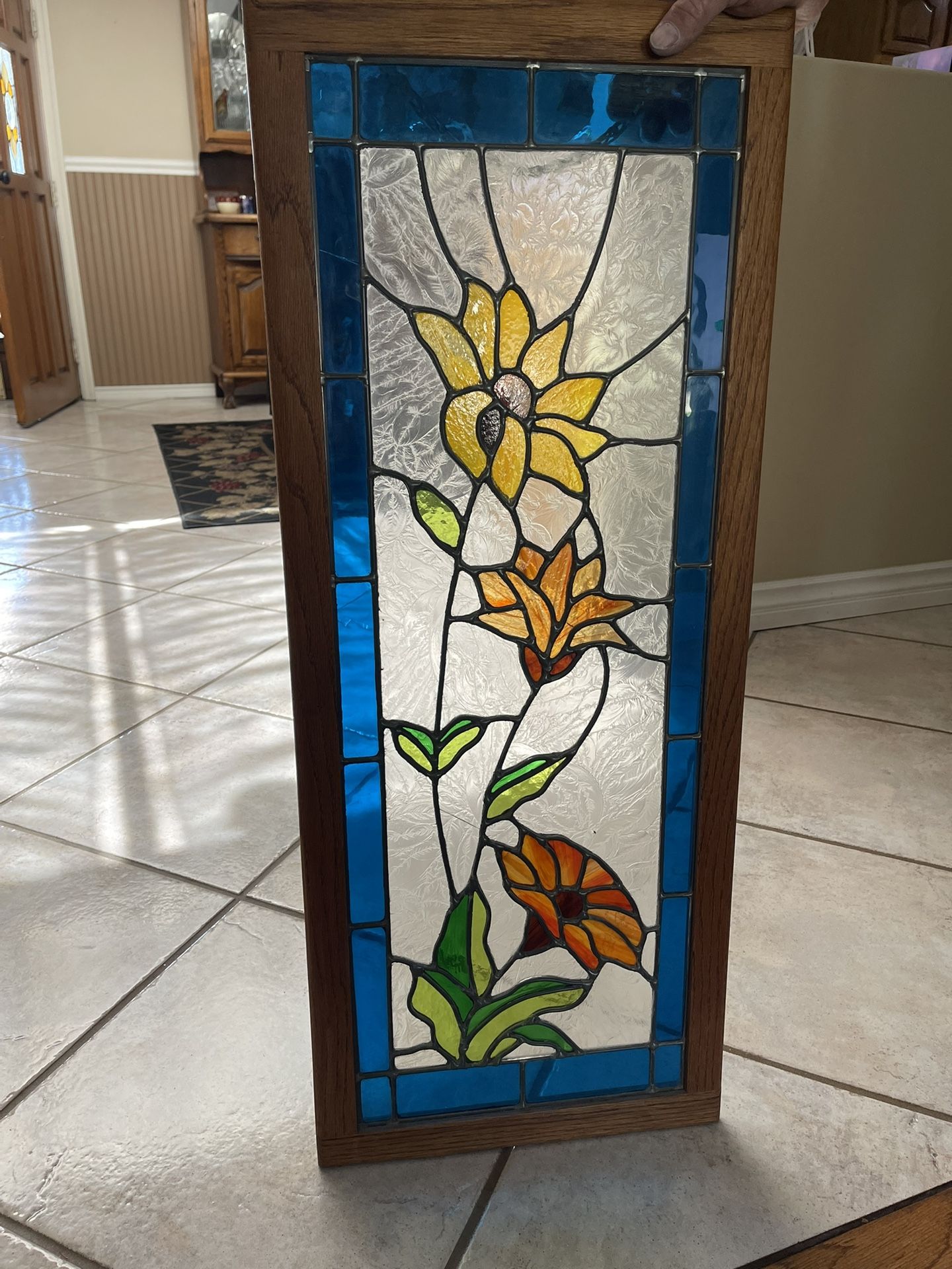 Framed Stained Glass