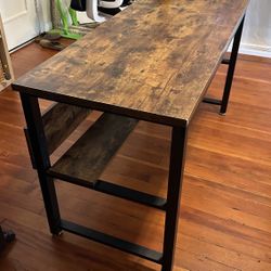 Rustic Wood Desk