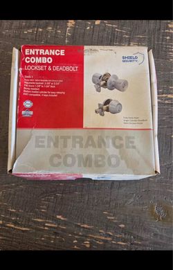 Shield Security Entrance Combo Lockset & Deadbolt