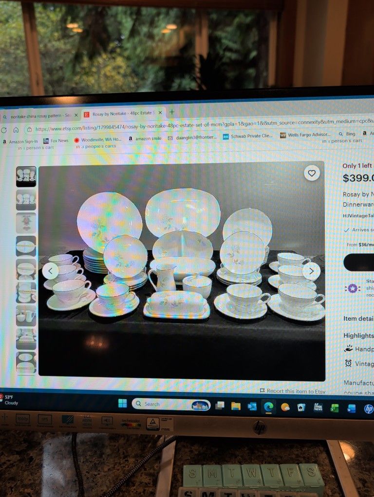 Noritake Rosay China