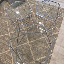 Coffee Table and Side Tables 