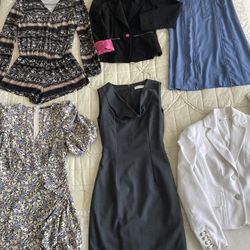 Women's clothing. 6 pieces. Size: XS.