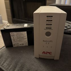 APC Back-UPS 350 with New Battery – Battery Backup