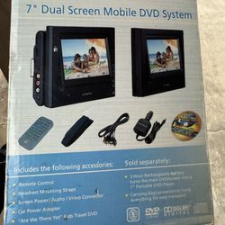 2 Monitor DVD Portable 