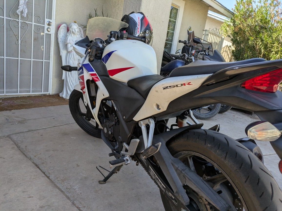 13 Honda CBR250 (tags paid)