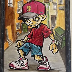 11x21 Pintura Original Acrilico