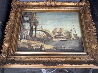 Oil Canvas 30x32 Very Classic