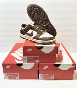 DS Nike Dunk Low Cacao Sizes 7w, 8.5w & 9w - $135